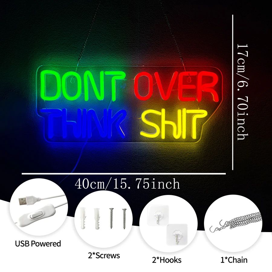 Enseigne néon, lumière LED ali - Party Games Quotes avis et prix