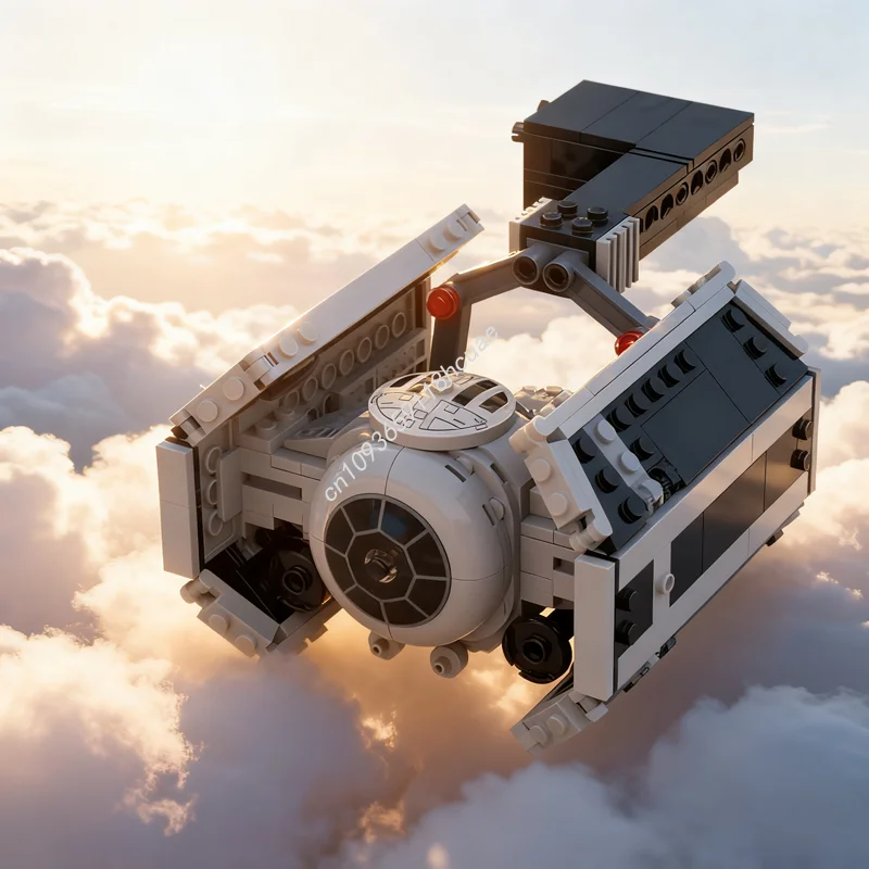 

282pcs MOC Twin Ion Engine Advanced Fighter Death Star Battle Model Building Christmas Gifts Blocks Construction Toy Education