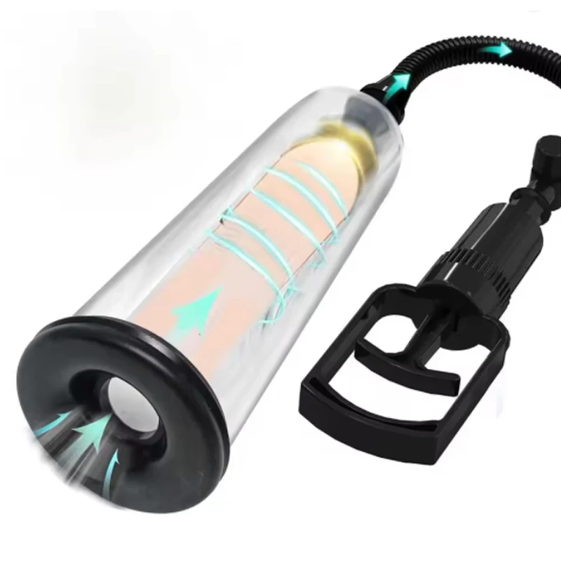 مضخة القضيب توسيع فراغ قوي ديك موسع الرجال الجنس لعب زيادة طول المكبر الذكور قطار المثيرة الكبار مثير المنتج