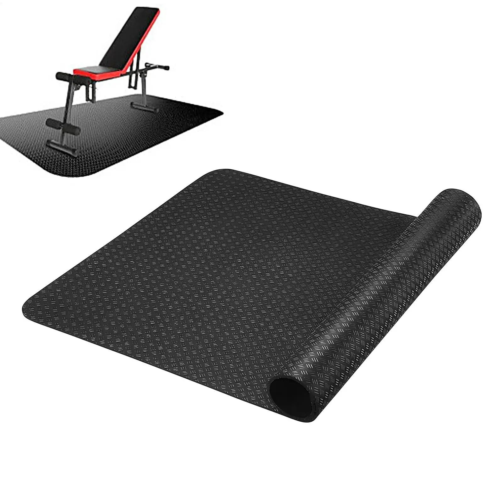 

Силиконовый коврик для гимнастики, фитнеса, пилатеса, растяжки, тренировок на баланс, акробатики, для дома и улицы