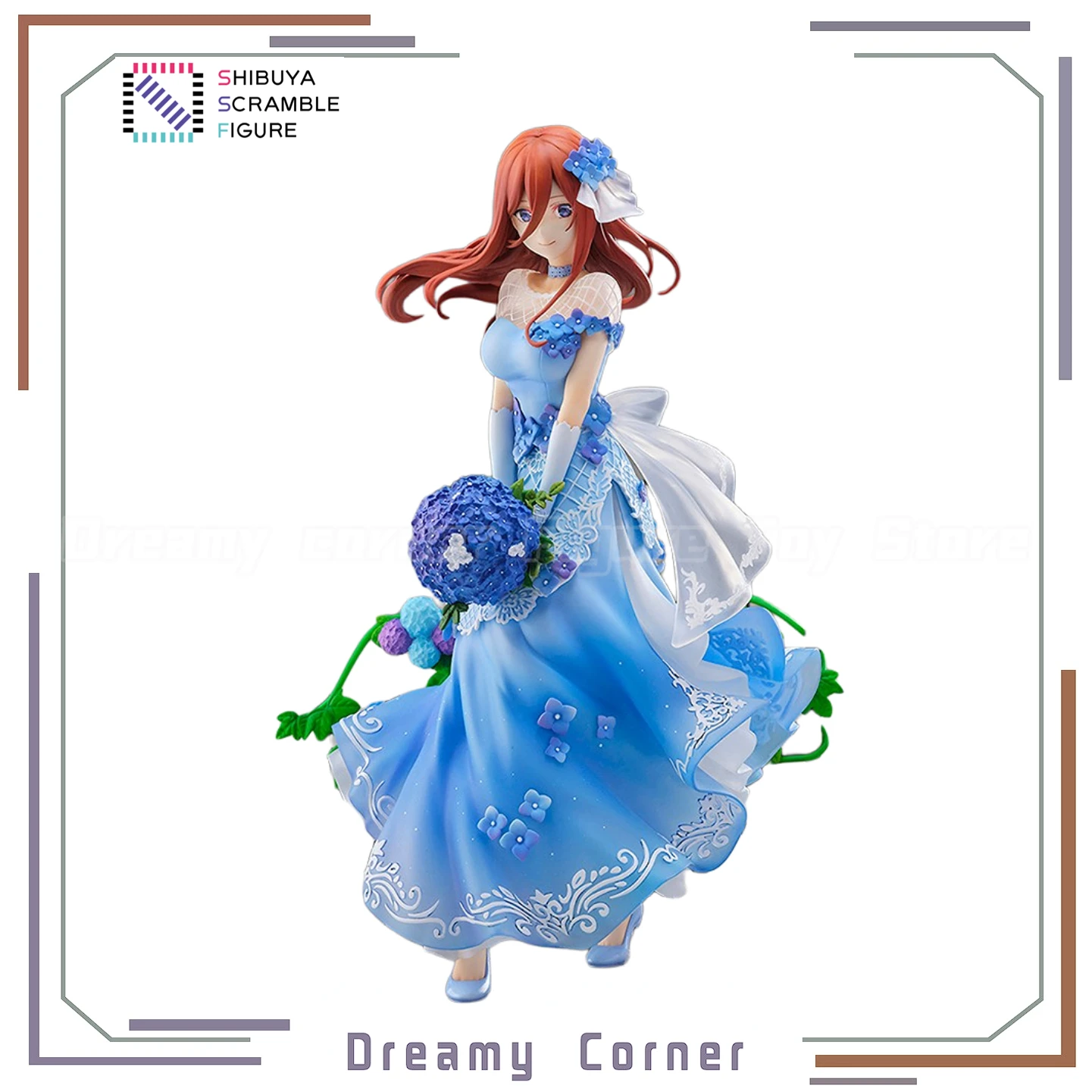 

【In Stock】Original SSF EStream The Quintessential Quintuplets Nakano Miku Floral Dress Ver 1/7 Scale Figure Model Collection