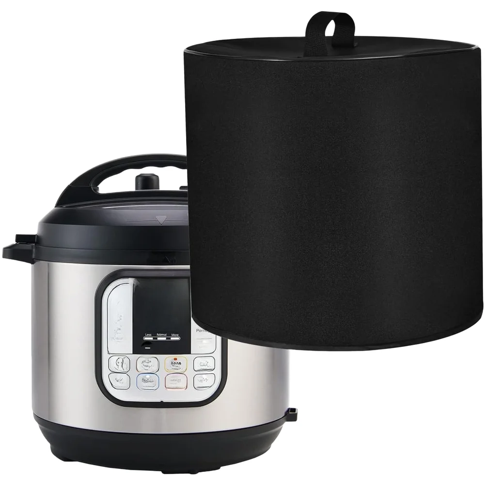 Portable Indoor Pressure Cooker Cover Built with UV Resistant Oxford Fabric Dust Proof Lining and Waterproof Seal