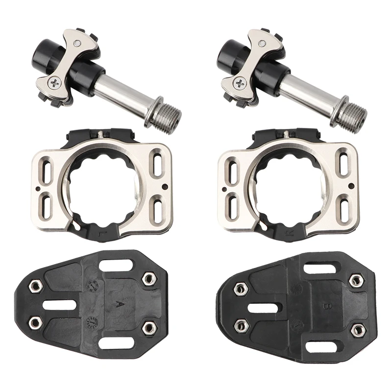 

Сверхлегкая педаль для шоссейного велосипеда из титанового сплава с 3 подшипниками, самоблокирующаяся педаль Speed Play Track Sprint, специальные велосипедные педали