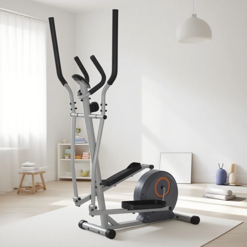 

Эллиптический кросс-тренажер небольшого размера, силовая тренировка мышц, фитнес-машина