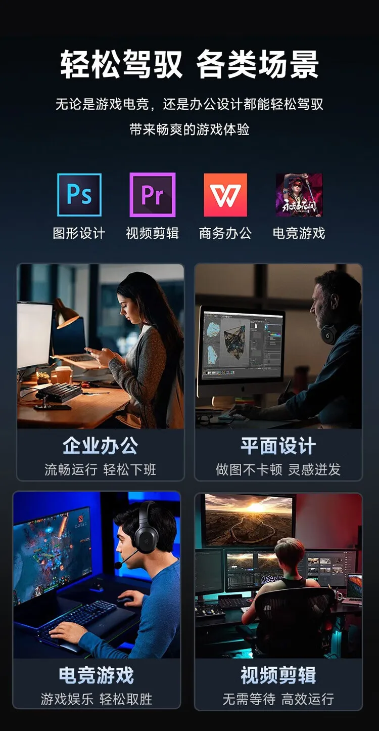 Assemblare computer desktop, host per computer desktop autonomo, casa