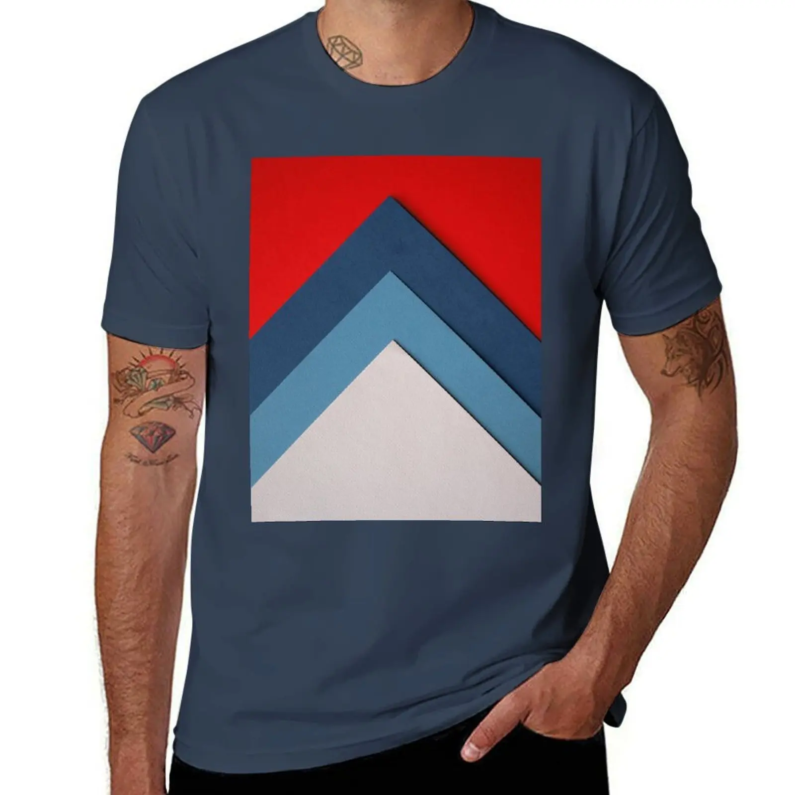 Triangles T-Shirt Holiday Simple Tee Shirt