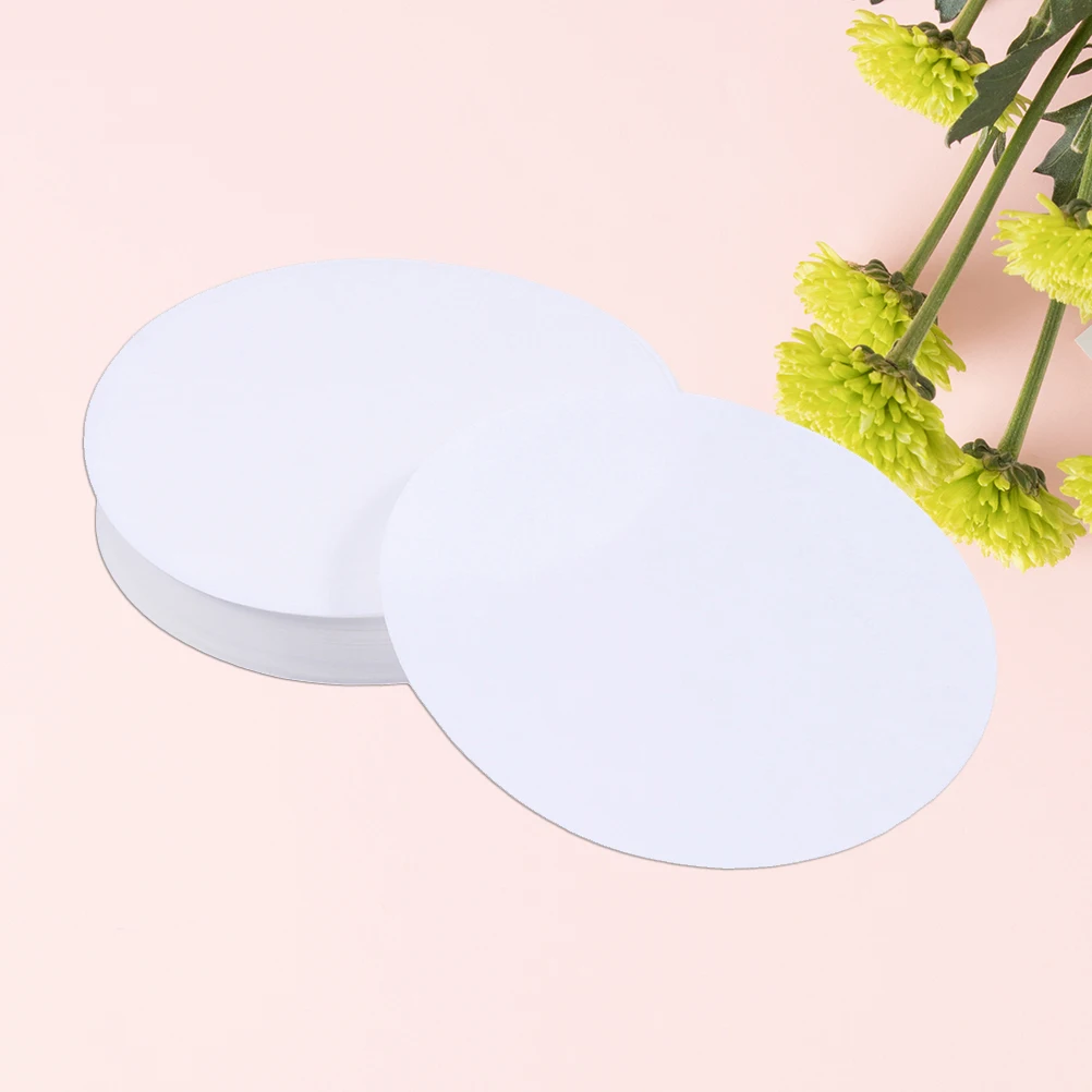 

200 Pcs Qualitative Filter Paper Filters White Round Lab for Chemistry Laboratory