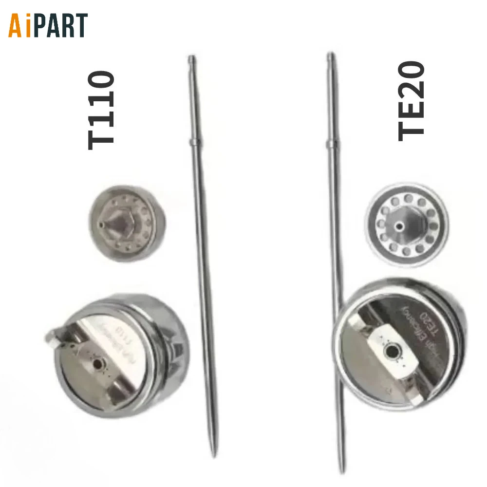 aipar 1.3/1.8MM  Spray Gun Nozzle kit Nozzle Needle And Nozzle Cap Set for spray gun