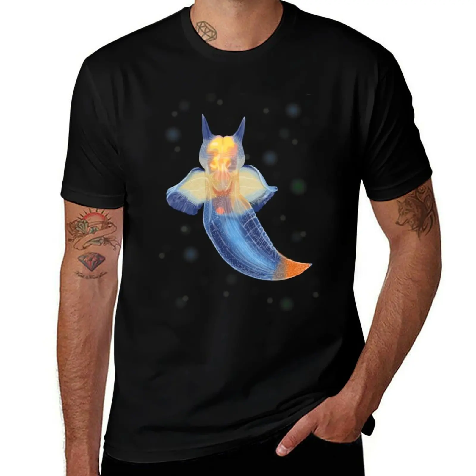 Digital painting - Sea angel T-Shirt oversized t shirt anime stuff shirts graphic customs men graphic t shirts