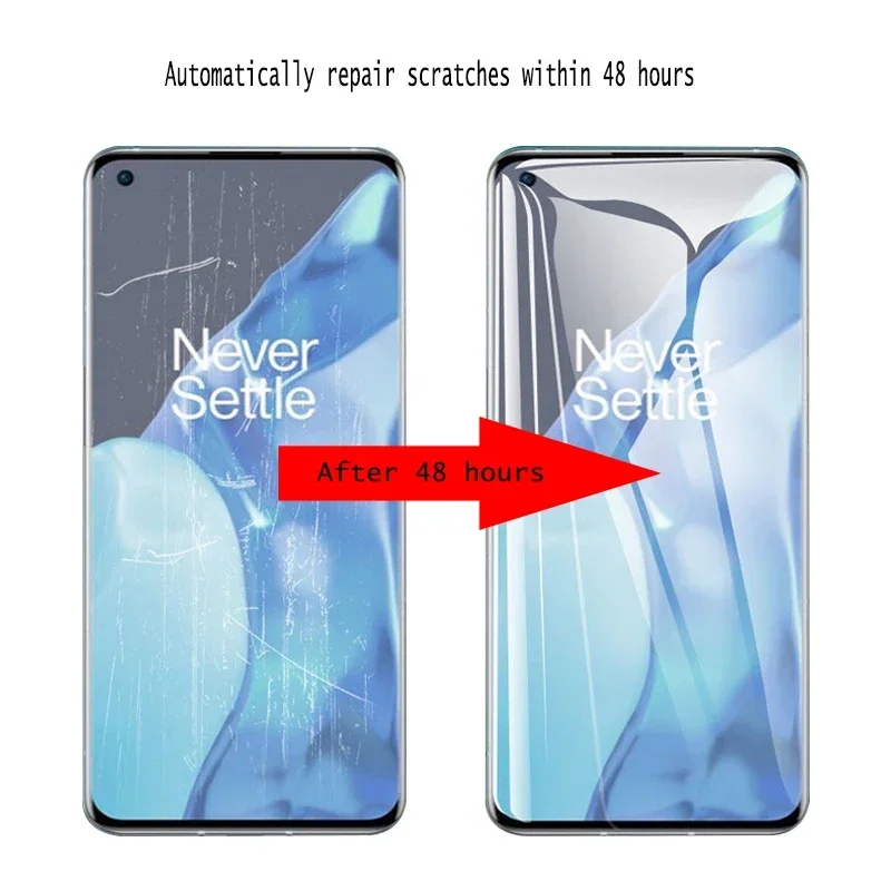 5 Pcs Hydrogel Film For OnePlus 13 12 12R 11 10 9 8 Pro Nord CE 4 3 2 Lite N300 N200 N30 N20 CE 3 2 Fill Cover Screen Protector