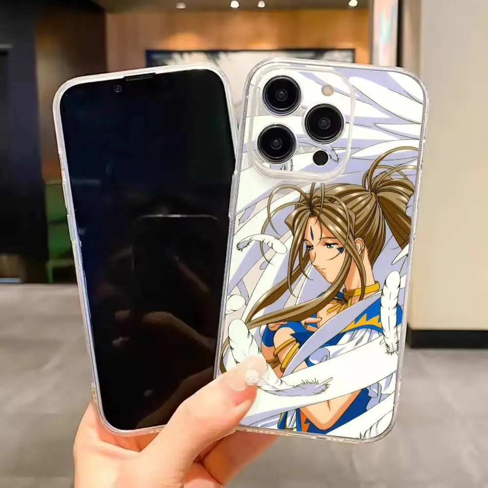 

Oh My Goddess! Anime For iPhone 17 16 15 14 13 12 11 Mini Pro Max Plus Transparent Phone Case Cover
