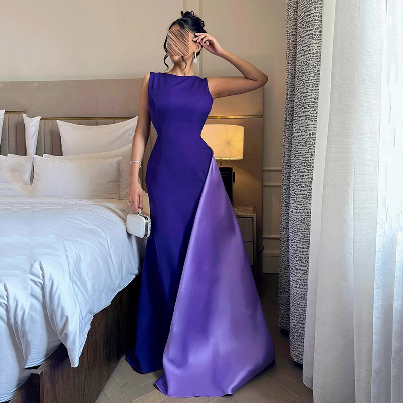 

Thinyfull Sexy Prom Evening Dresses Sleeveless Backless Mermaid Party Dress Formal Cocktail Gown Saudi Arabia Dubai Customized