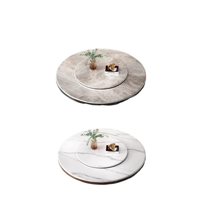 

Solid wood rock slab dining table and chair combination 2025 new hotel modern simplicity