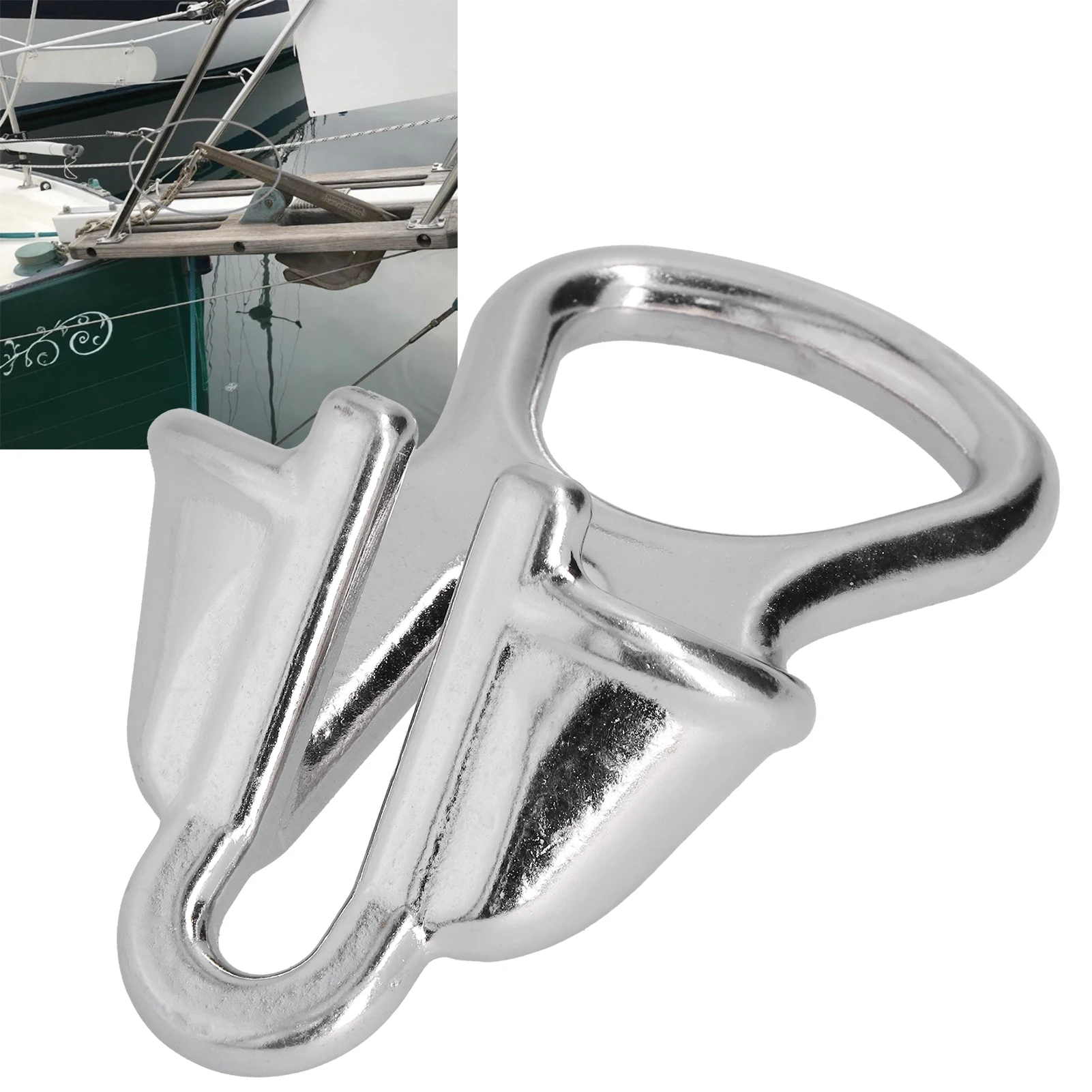 

Boat Accessories Anchor Chain Lock Rope Mooring Device 316 Stainless Steel Hardware for 10-12mm/0.4-0.5in rope or chain