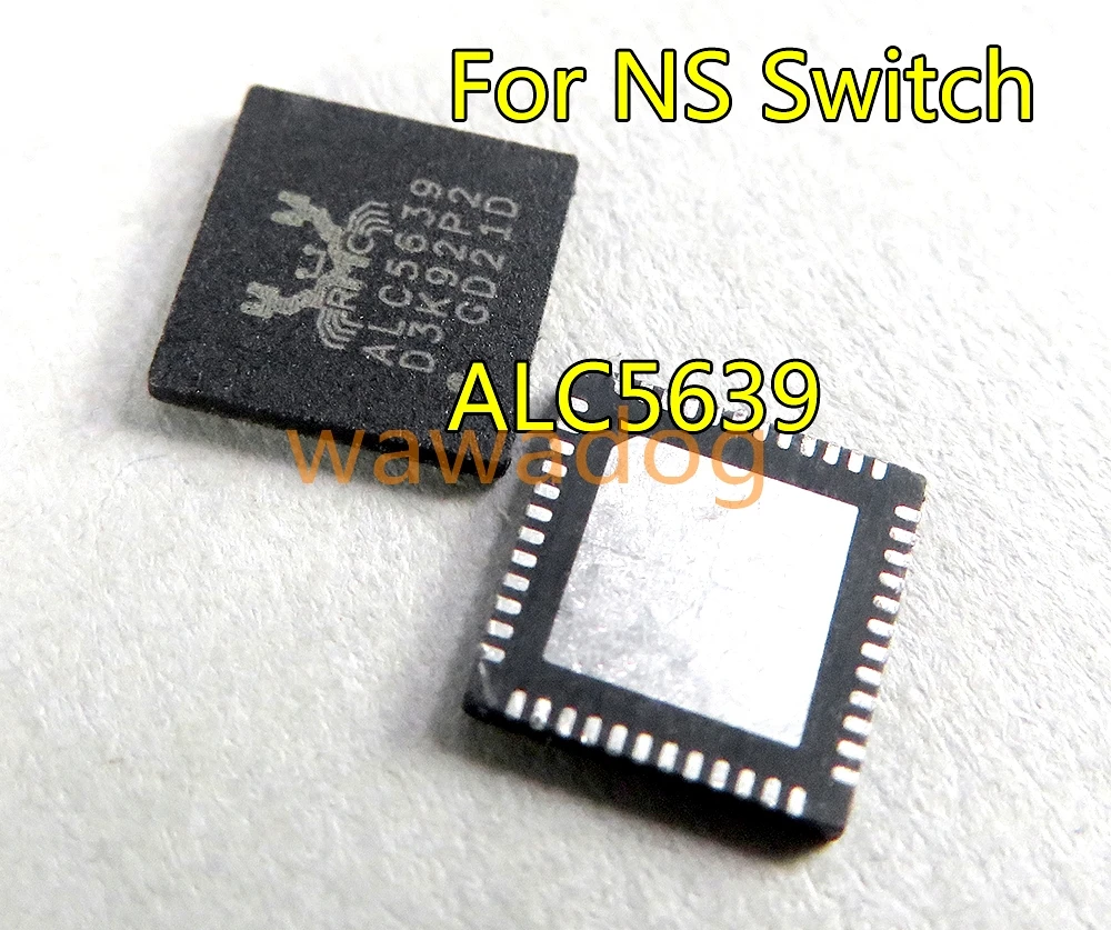10pcs Replacement IC BGA Chip for Nintendo NS Switch ALC5639 Chip Sound Card Power Chips