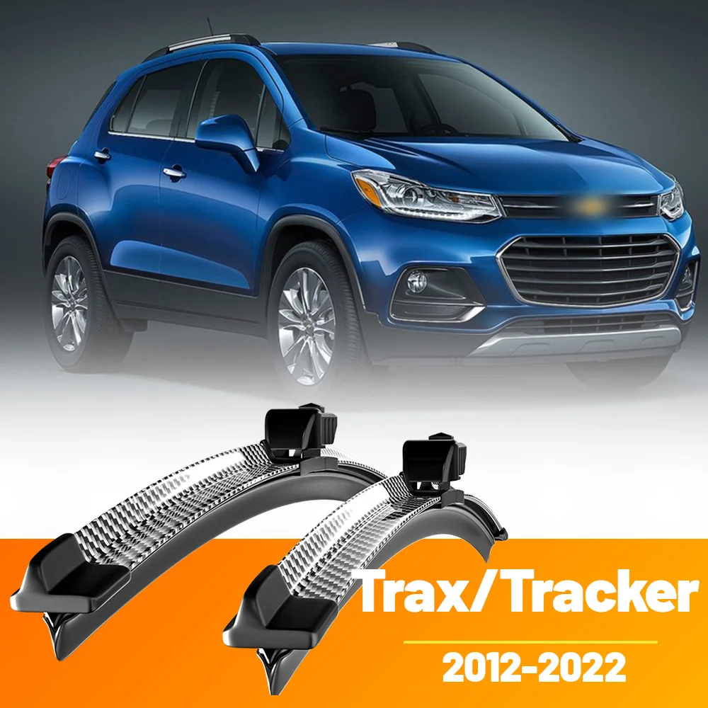 

2pcs Front Windshield Windscreen Wiper Blades Carbon Fibre Wipers For Chevrolet Trax Tracker 2012-2022 2013 2014 2015 2016 2017