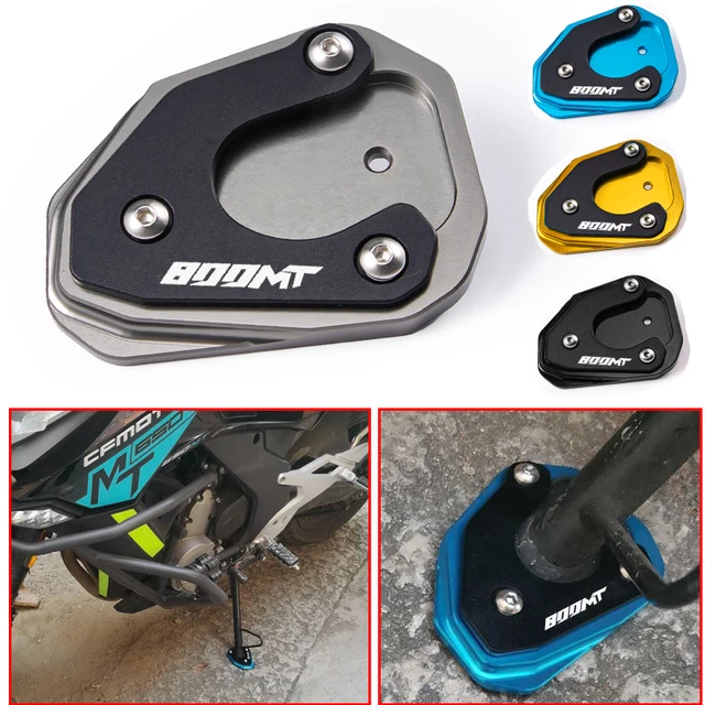 Para cfmoto mt800 800mt 650mt 800 650 mt cf moto 650 TR-G 650TR-G acessórios suporte lateral da motocicleta extensão almofada suporte