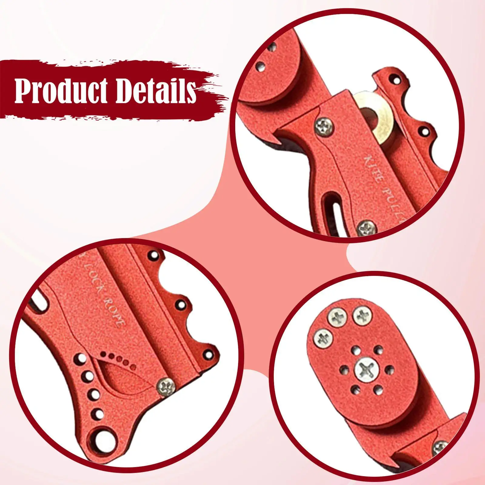 professional-kite-puller-string-lock-aluminum-alloy-line-controller-quick-reel-for-kitesurf-board