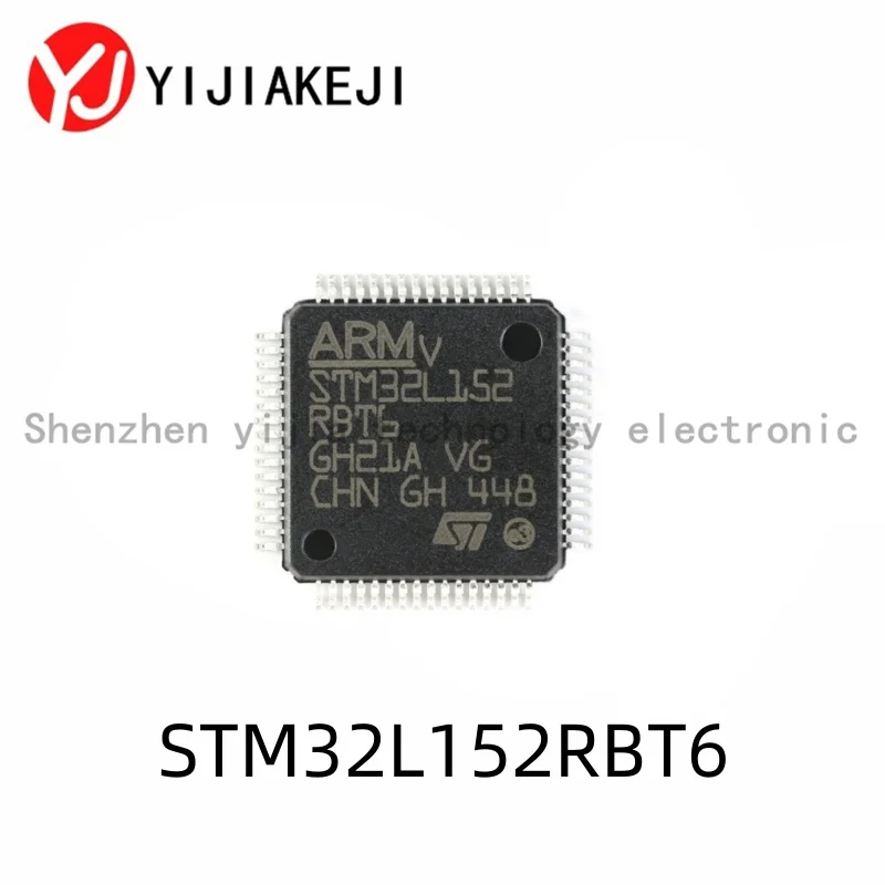 

5pcs New original STM32L152RBT6 LQFP-64 ARM Cortex-M3 32-bit microcontroller MCU