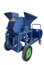 Large wood shredder dry and wet dual-use branches wood sawdust bamboo straw mushroom wood shredder