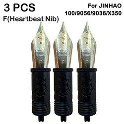 3/1 PCS JINHAO Fountain Pen For 9019/X159/100/9056/9036 Iridium Replaced Heartbeat EF/F/M Nib Stationery School Office Supplies