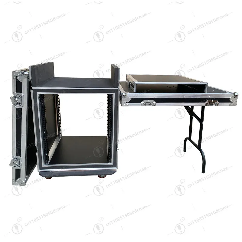 Gabinete profissional personalizado 12U/16U para equipamentos de áudio, amplificador de potência, mixer e rack, caixa de som para palco.