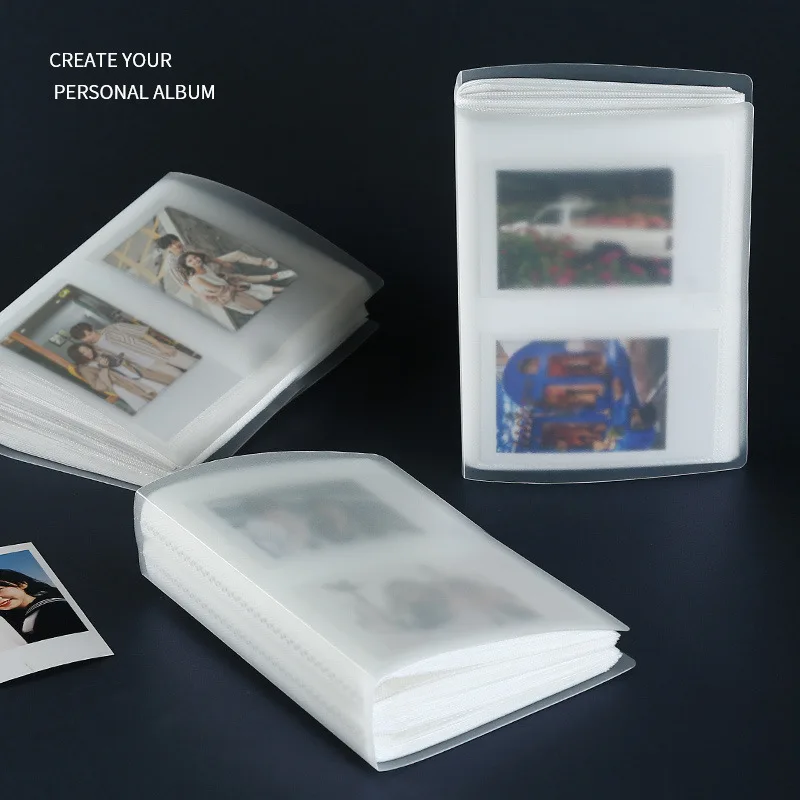 Álbum de fotos Instax Mini Photocard Binder, Scrapbook para fotos, coletar livro, cartão Kpop, 3 