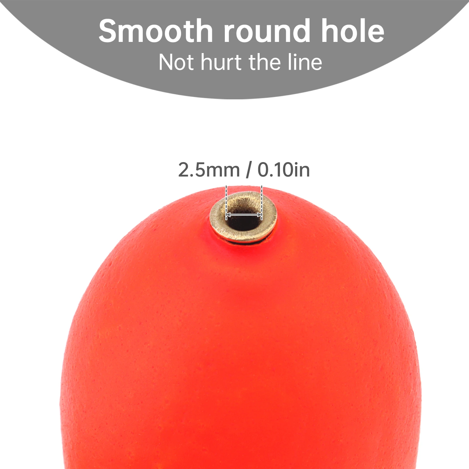 1 Piece 15g / 20g / 30g / 40g / 50g EVA Slip Bobber Fishing Float for Sea Rock Fishing Long Cast Fishing Catfish view 6