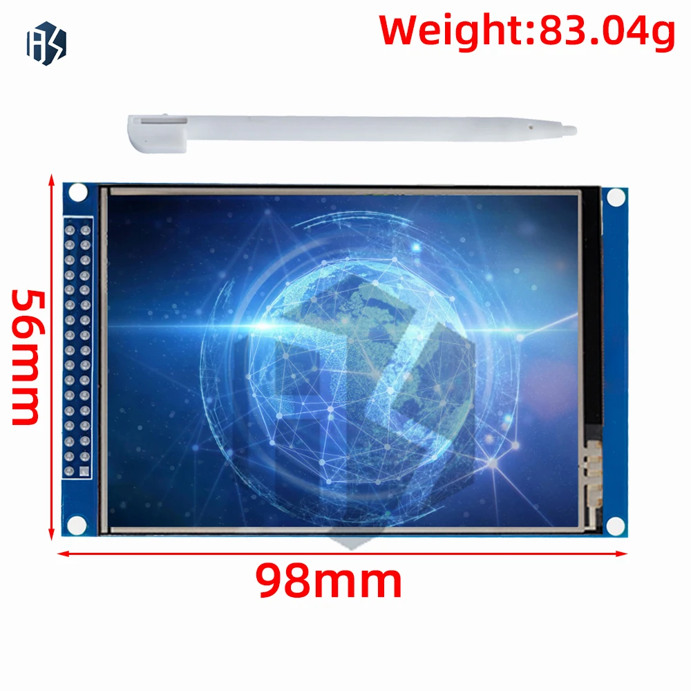 3,5 Zoll 320x480 SPI TFT Serial Port Modul 5V/3,3V PCB Adapter ST7796S/ST7796U LCD Display für Arduino