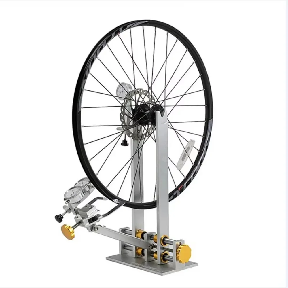 Bike Wheel Repair Tools Aluminum Alloy Bicycle Wheel Truning Stand Rims Correction Stand Bicycle Calibration Stand