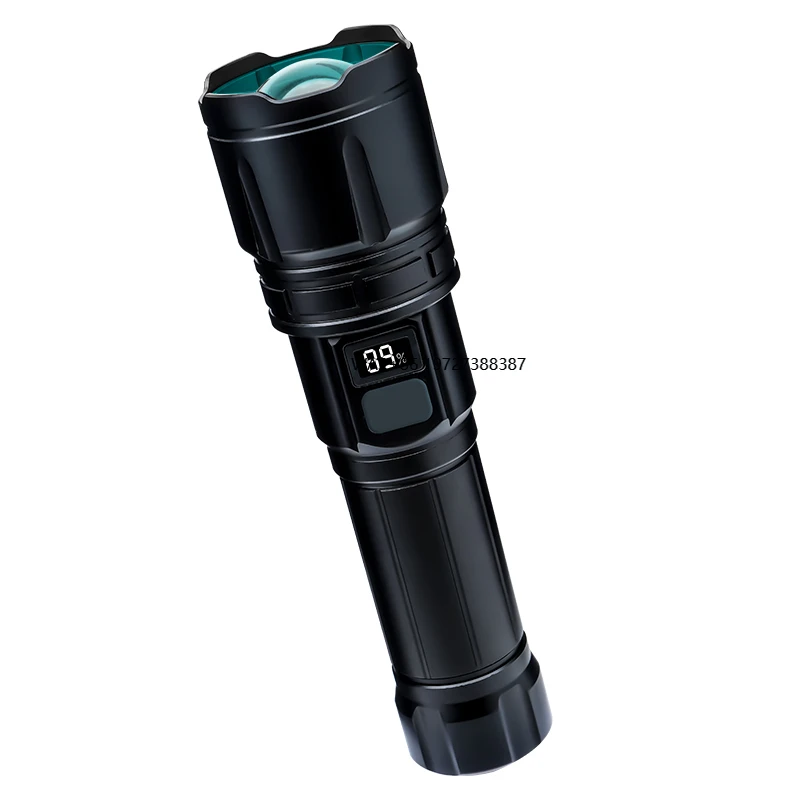 

STAR High Quality Laser Flashlight Portable Long Battery Life Digital Display Waterproof 18650 Flashlight for Outdoor