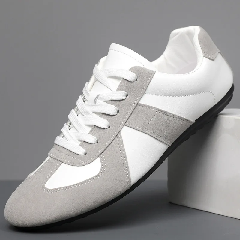 New Spring /Autumn Fashion Men's Single Shoes Anti slip Soft Bottom Student Casual Sports Shoes Board Shoes view 4