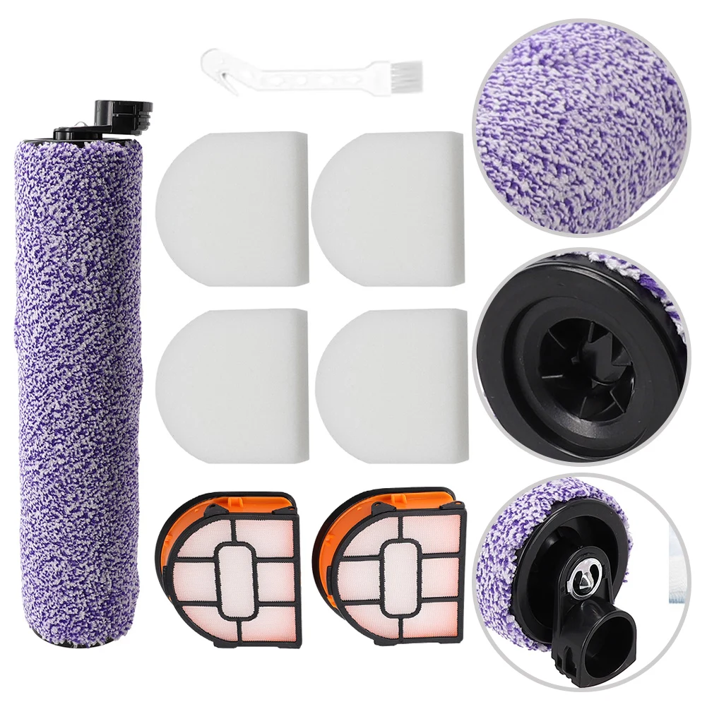 แปรงลูกกลิ้งตัวกรองเครื่องดูดฝุ่นสำหรับ WDB1F2ฉลามสำหรับ XL 3-in-1เครื่องดูดฝุ่นสำหรับ WD101ฉลาม WD100หุ่นยนต์ WD101C ชิ้นส่วนเครื่องดูดฝุ่น