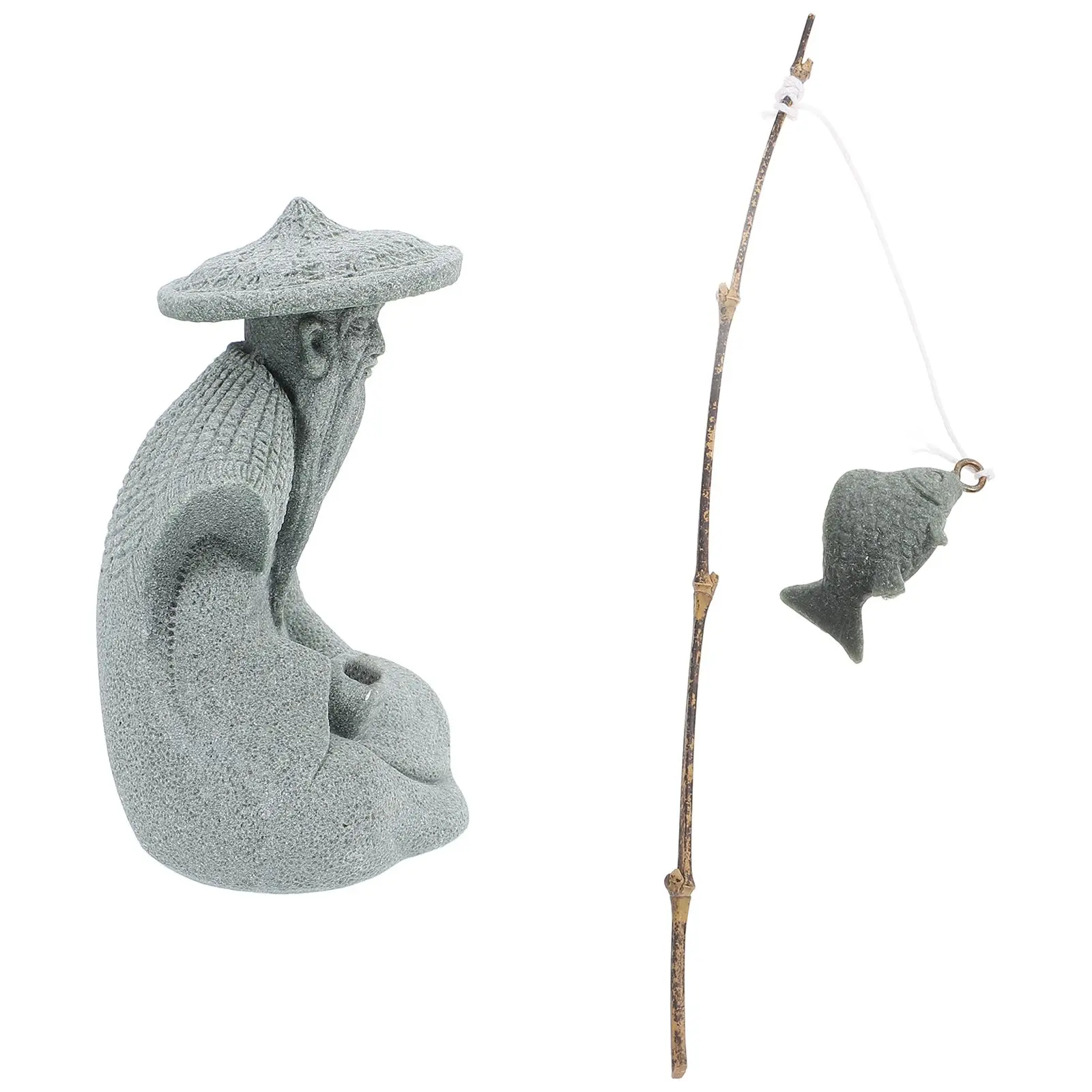 

Bonsai Decorative Accessories Fish Tank Figurine Plant Garden Resin Chinese Decorations Asian Home Aquarium