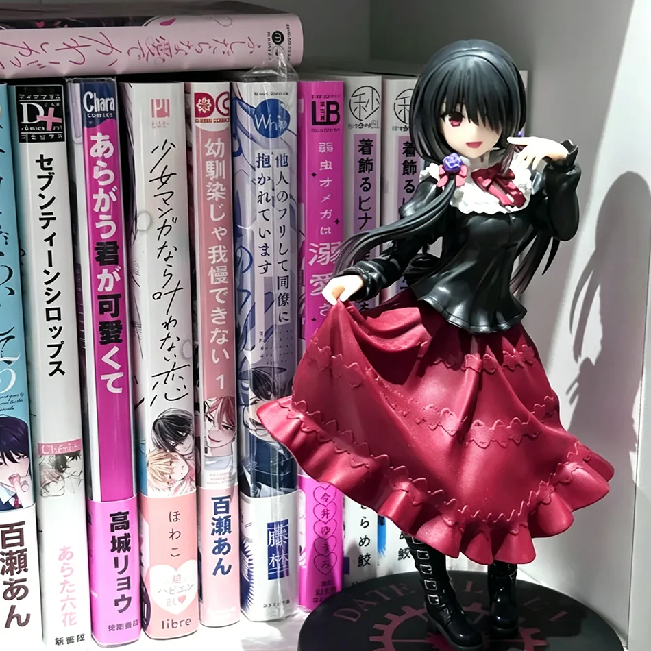 Date A Live Figur Tokisaki Kurumi Freizeitkleidung Version PVC-Actionfigur Anime-Figur Modellspielzeug Sammlerpuppe Geschenk