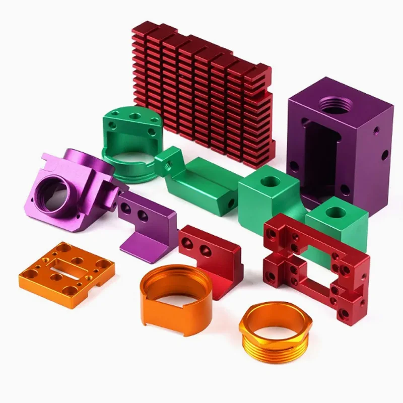 Micro Machining Services Custom CNC Milling Machining Services Irregular Aluminum Anodized
