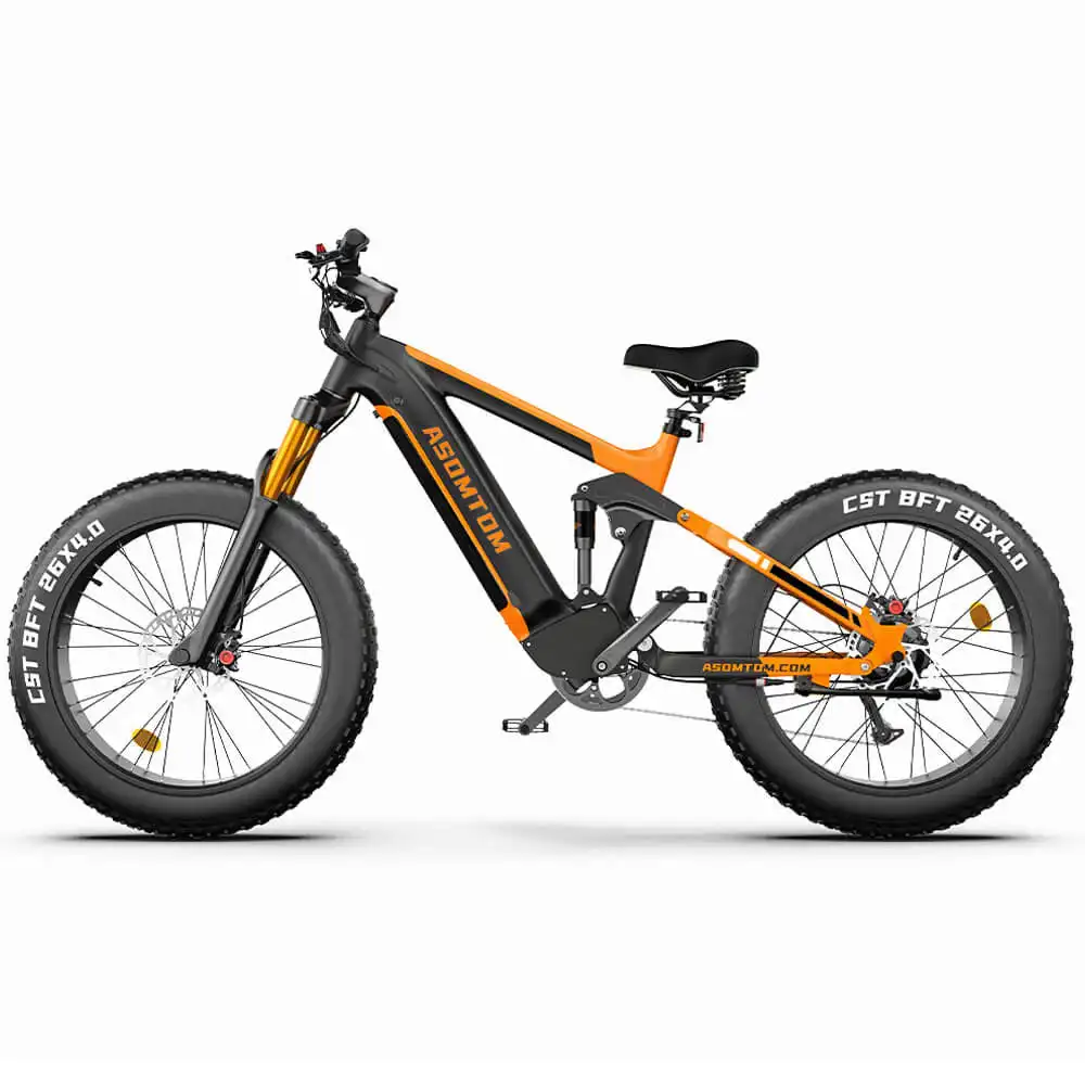 Sepeda Listrik Asomtom SR6 26 inci Ban Lebar Segala Medan Motor 750W Baterai 48V 16Ah