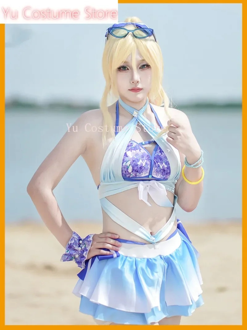 Yu Costume Lovelive Ayase Eli Swimsuit Women Cosplay Costume Cos Game Anime Party Uniform Hallowen Play Role Clothes Clothing