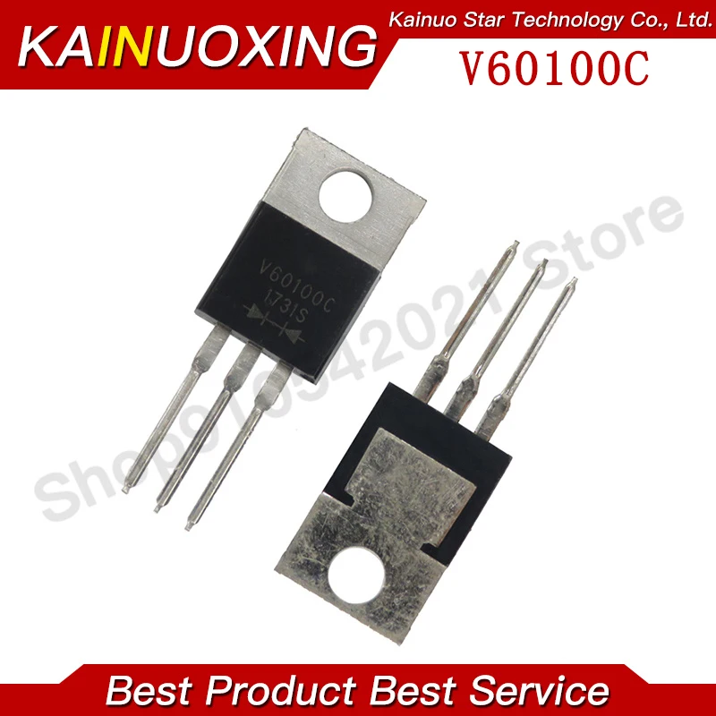 5pcs MBR60100CT TO220 MBR60100TO-220 60100CT V60100C Schottky diode 60A 100V original