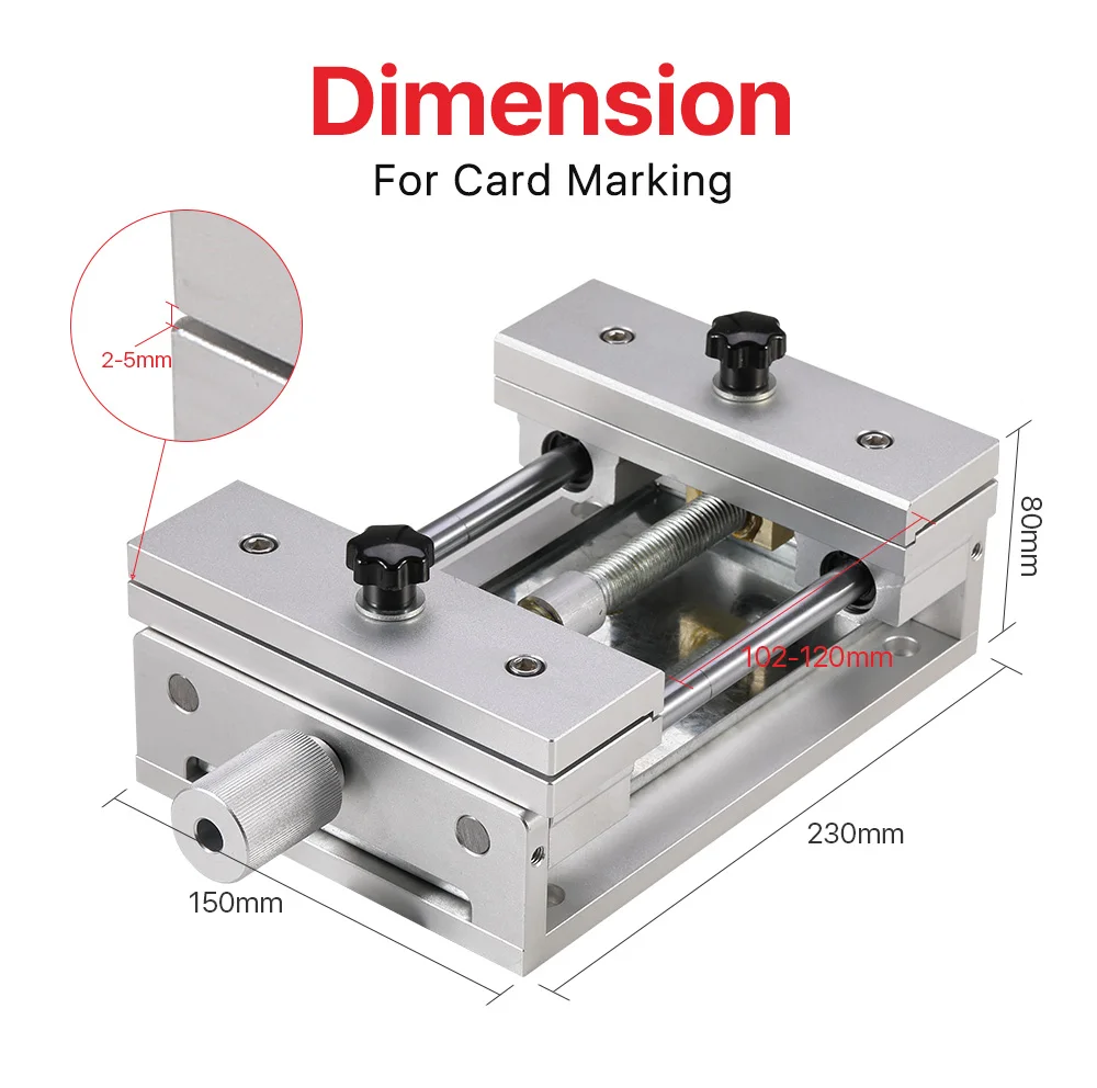 Ultra arayc ld41 Blech halter zur Karten markierung Laser beschriftung maschine Zubehörteile – Detail 2