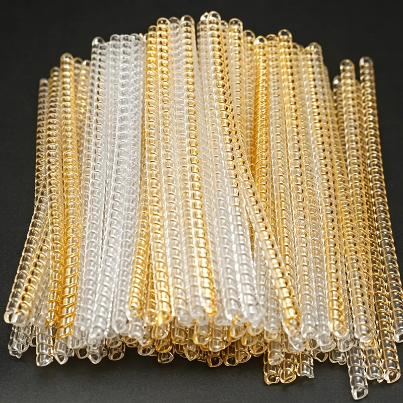 10CM TPU Spring Ring Size Adjuster 4/40PCS Anti Loose Ring Reducer Jewelry Protection Tool for Ring Bracelet Accessories