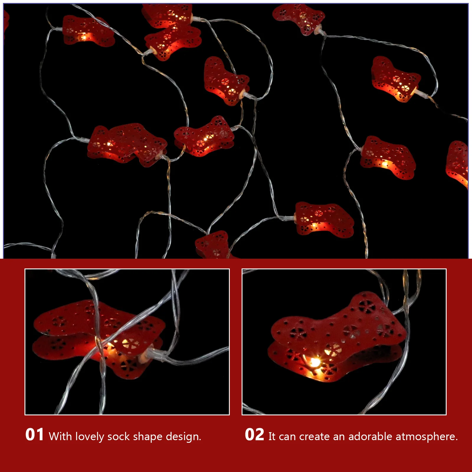 Рисунок 3 - Рождественская гирлянда в форме носка