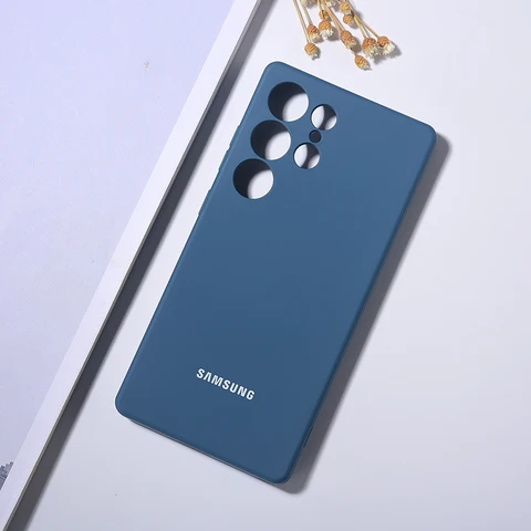 Чехол для Samsung S25 Ultra Plus, мягкий сенсорный жидкий силиконовый чехол из ТПУ, полная защитная задняя крышка для телефона Galaxy S25Plus S25 + S25 5G