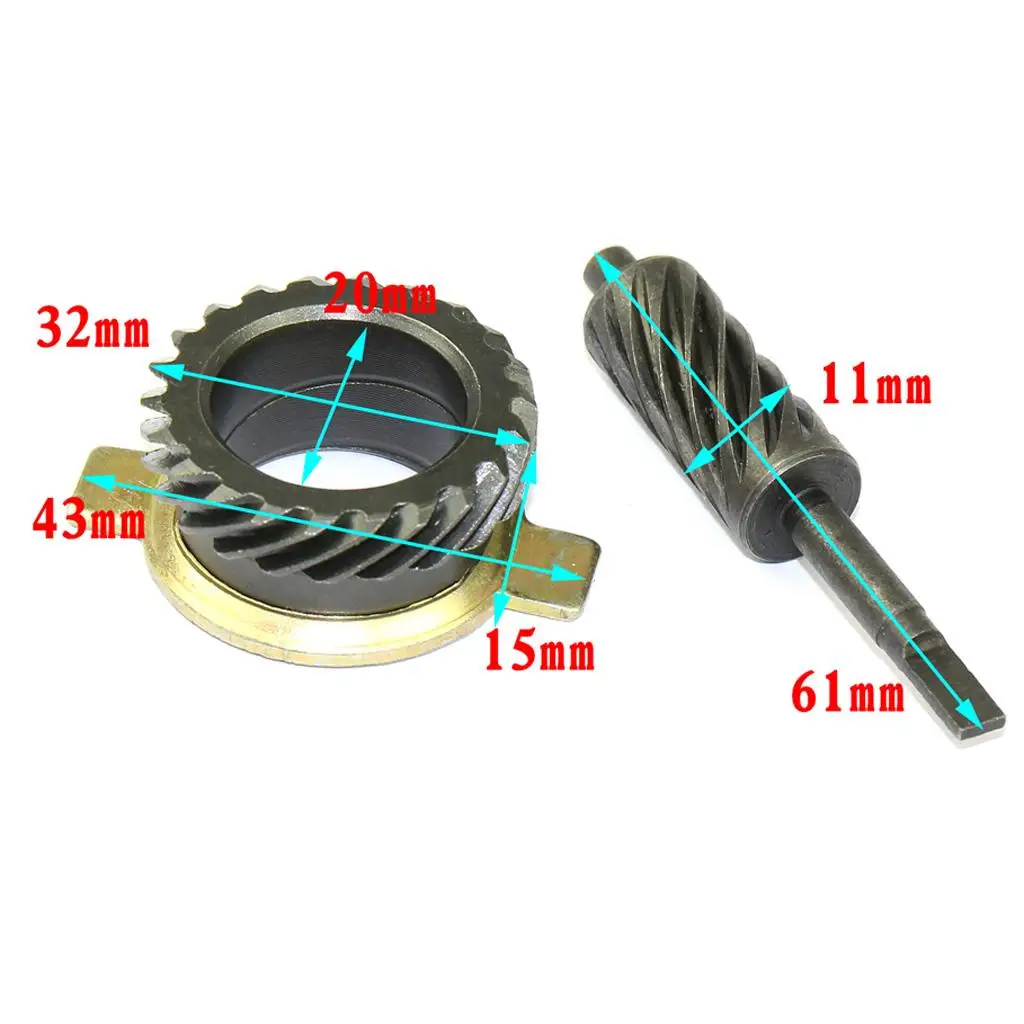 Durable Scooter Meters Teeth Speed Drive Gear for Electric Motorcycle 1500w 125cc Moped Replacement