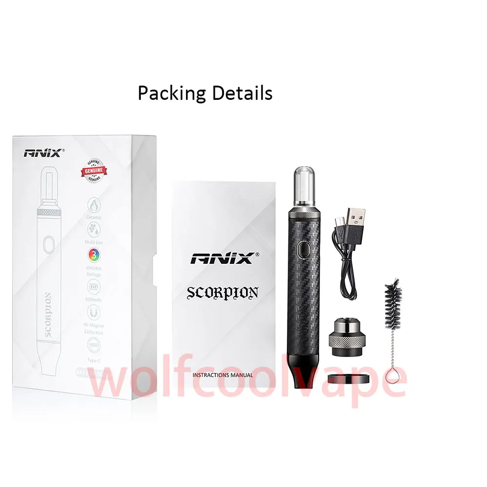 مجموعة سجائر إلكترونية ، قلم مبخر شمعي ، ترس ثالث ، جهد متغير ، عدة فيب ، العقرب ، بطارية مللي أمبير ، اتصال مغناطيسي