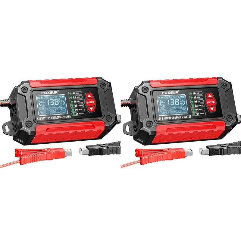 efficientt-2x-foxsur-testeur-de-batterie-de-voiture-2-en-1-12v-pour-voiture-et-moto-batteries-au-plomb-acide-agm-a-decharge-profonde-lifepo4-prise-eu