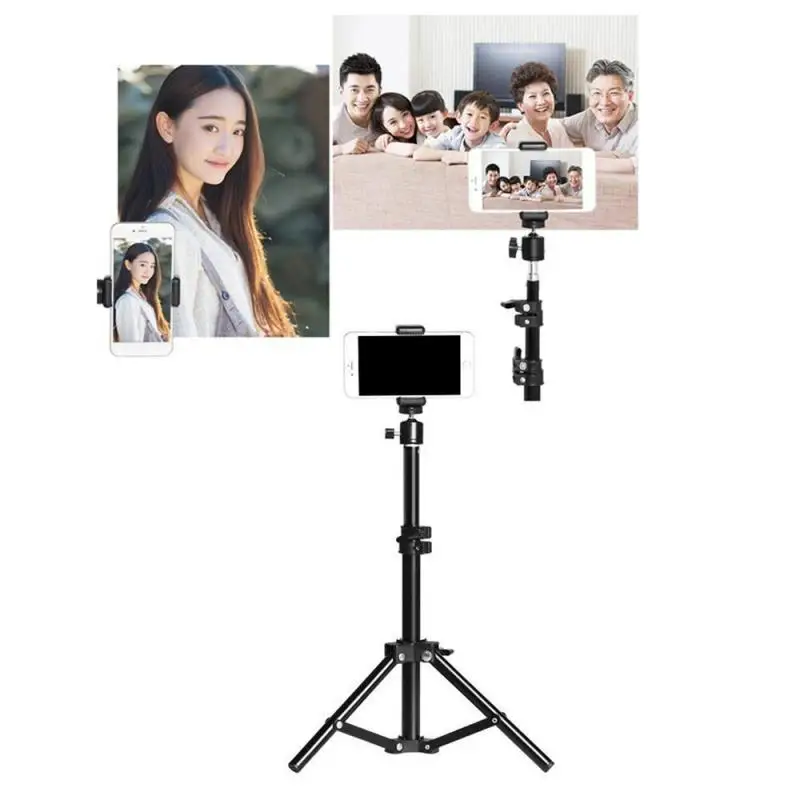 Adjustable Tripod Floor Stand Tablet Holder Stand for 4-11 Inches Tablet Smartphones Mount Lazy Holder Bracket Support for iPad