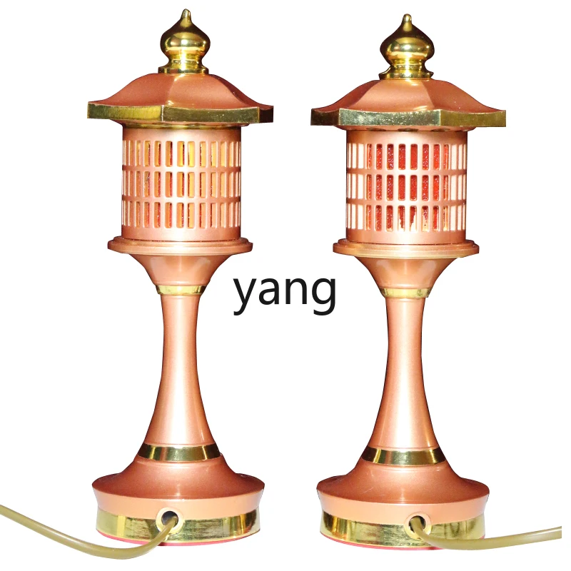 YJQ copper alloy candlestick Changming ornament, Buddhist niche, and ornament in front of Buddha