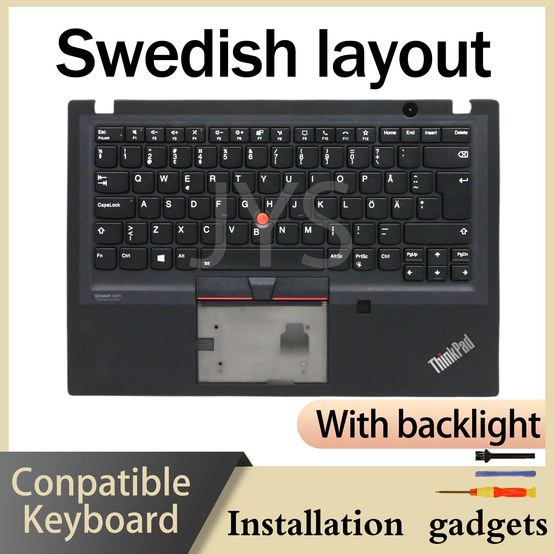 For Lenovo ThinkPad T14s Gen1/P1 Gen3/X1 Extreme 3rd Gen/X1 Extreme Gen3 C COVER Backlit Keyboard NO NORD PT SE SI UK US Layout