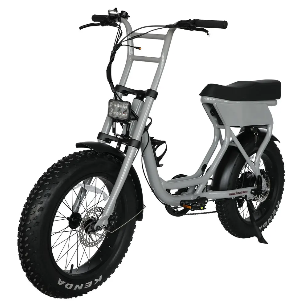 

Super electric off-road vehicle 48V 250W aluminum alloy frame lithium battery electric fat tire